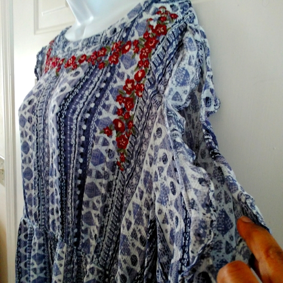 CHEROKEE Floral Dress. Size 3x/3EG - Picture 12 of 12